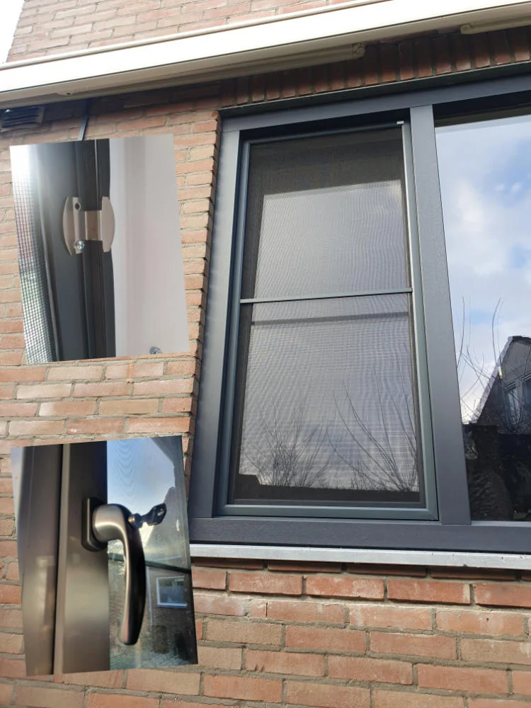 Raamhor op maat geplaatst in een kozijn door HorrenBest